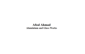 Afzal Ahmad Aluminium and Glass Works